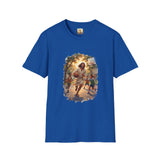Jesus Basketball Shirt | Jesus Playing Basketball with Kids Christian T Shirt | Joyful Jesus