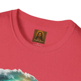 Jesus Shirt | Surfing Jesus Funny Christian T Shirt | Joyful Jesus