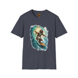 Jesus Shirt | Surfing Jesus Funny Christian T Shirt | Joyful Jesus