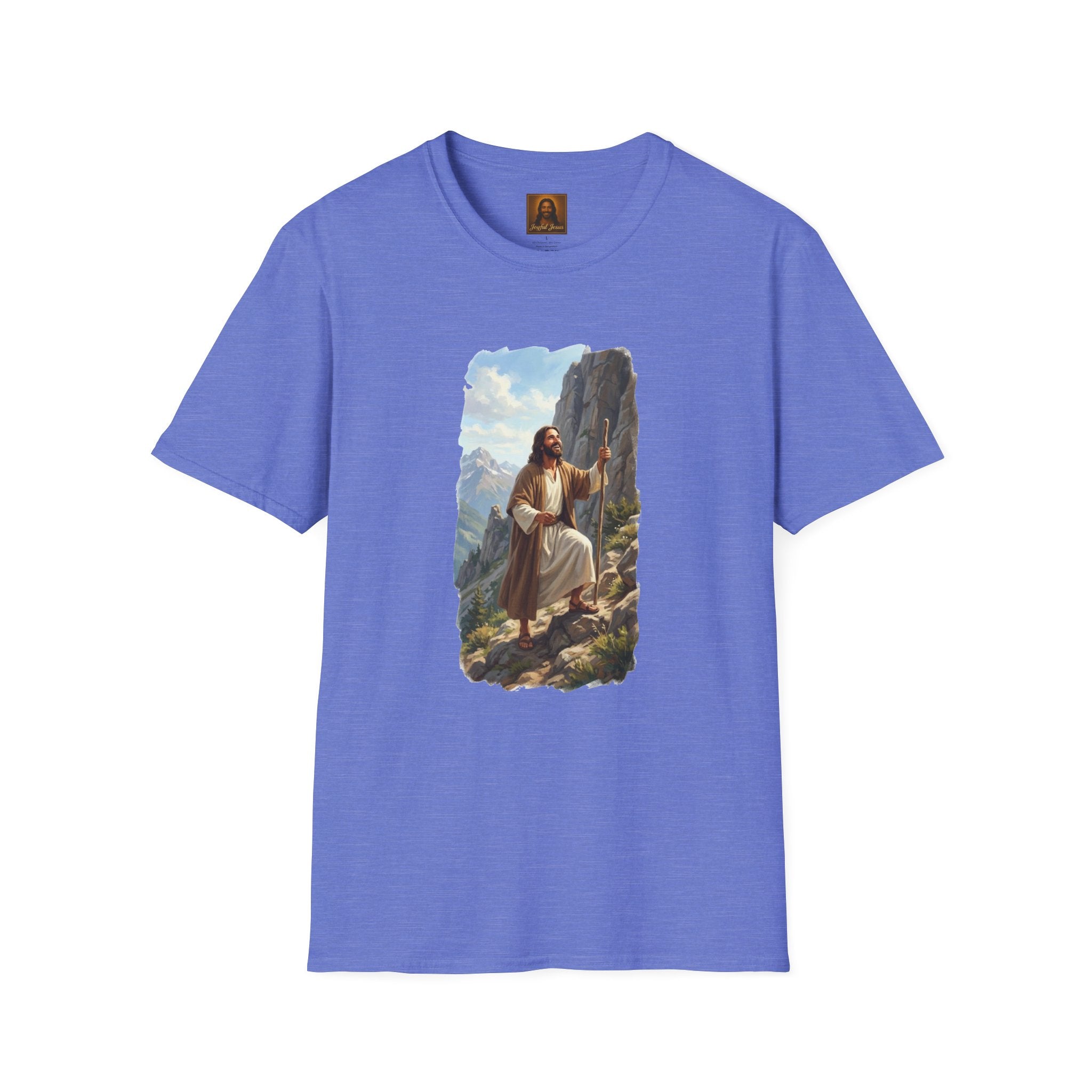 God Shirt | Jesus Hiking Mountain Christian T Shirt | Faith Apparel
