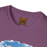 God Shirt | Jesus Snowboarding Christian T Shirt | Joyful Jesus Faith Apparel