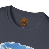 God Shirt | Jesus Snowboarding Christian T Shirt | Joyful Jesus Faith Apparel