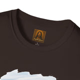 Jesus Shirt | Skiing Jesus Christian Apparel | Joyful Jesus Faith Shirt