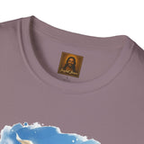 God Shirt | Jesus Snowboarding Christian T Shirt | Joyful Jesus Faith Apparel