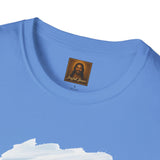 Jesus Shirt | Skiing Jesus Christian Apparel | Joyful Jesus Faith Shirt