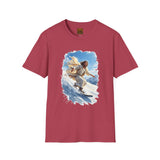 God Shirt | Jesus Snowboarding Christian T Shirt | Joyful Jesus Faith Apparel