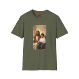 Christian T Shirt | Jesus Playing Video Games Funny Jesus Shirt | Joyful Jesus