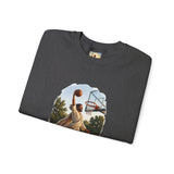 Jesus Dunking Sweatshirt | Jesus Slam Dunk Funny Christian Basketball Crewneck Sweatshirt | Joyful Jesus