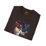Jesus Shirt | Jesus Singing at a Concert Christian Shirt | Joyful Jesus