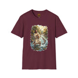 Jesus Shirt | Fly Fishing Jesus Christian Shirt | Joyful Jesus God Shirt