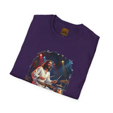 God Shirt | Jesus Playing Drums at Concert Christian T Shirt | Joyful Jesus