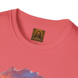 Religious Shirt | Jesus on the Beach at Sunset Christian T Shirt | Joyful Jesus