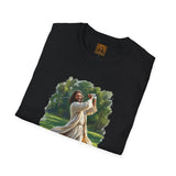 God Shirt | Jesus Playing Golf Christian T Shirt | Faith Apparel