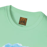 Jesus Easter Egg Roll Shirt, Kids and Jesus Spring Art, Christian Family Tee