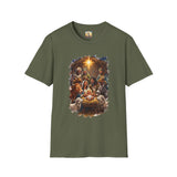 Nativity Shirt | Joyful Nativity Scene with Wise Men Christian Christmas T Shirt | Joyful Jesus