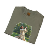 God Shirt | Jesus Playing Golf Christian T Shirt | Faith Apparel