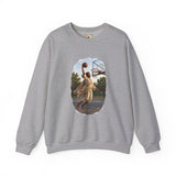 Jesus Dunking Sweatshirt | Jesus Slam Dunk Funny Christian Basketball Crewneck Sweatshirt | Joyful Jesus