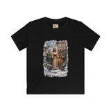 Kids Jesus Caroling Shirt | Jesus Singing Christmas Carols Christian Christmas Kids T Shirt | Joyful Jesus