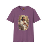 Faith Shirt | Jesus Telling Stories Christian T Shirt | Joyful Jesus
