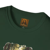 Religious Shirt | Jesus Walking in the Woods Christian T Shirt | Faith Shirt