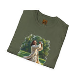 God Shirt | Jesus Playing Golf Christian T Shirt | Faith Apparel