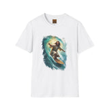 Jesus Shirt | Surfing Jesus Funny Christian T Shirt | Joyful Jesus