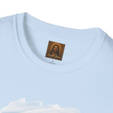Jesus Shirt | Skiing Jesus Christian Apparel | Joyful Jesus Faith Shirt