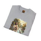 Jesus Shirt | Fly Fishing Jesus Christian Shirt | Joyful Jesus God Shirt