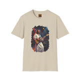 Christian T Shirt | Jesus Playing Bass at Concert | Joyful Jesus God Shirt