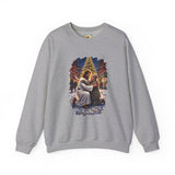 Jesus Hug Sweatshirt | Jesus Embracing a Stranger on Christmas Night Christian Crewneck | Joyful Jesus