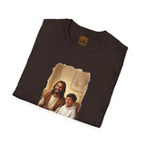 Christian T Shirt | Jesus Playing Video Games Funny Jesus Shirt | Joyful Jesus