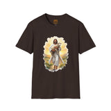 Lost Sheep Jesus Shirt, Good Shepherd Lamb Art, Christian Easter Faith Tee