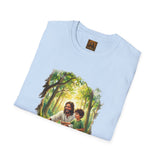 Jesus Easter Egg Hunt Shirt, Christian Kids Easter Art, Family Faith Spring Tee