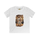 Kids Funny Jesus Shirt | Jesus Lifting Weights Christian Kids T Shirt | Faith Apparel