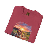 Faith Shirt | Jesus Driving a Truck Christian Apparel | Joyful Jesus