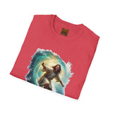 Jesus Shirt | Surfing Jesus Funny Christian T Shirt | Joyful Jesus