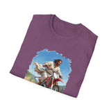 Funny Jesus Shirt | Jesus on a Dirtbike Christian T Shirt | Joyful Jesus