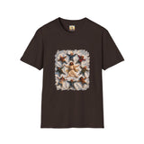 Christmas Jesus Shirt | Snow Angels with Jesus Christian Christmas T Shirt | Joyful Jesus