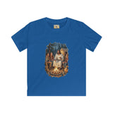 Kids Jesus Shirt | Camping with Jesus Christian Kids T Shirt | Faith Apparel