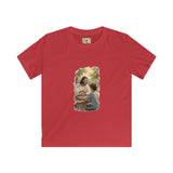 Kids Christian Shirt | Jesus Playing Chess Funny Jesus Kids T Shirt | Joyful Jesus