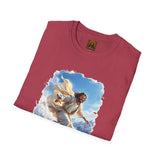 God Shirt | Jesus Snowboarding Christian T Shirt | Joyful Jesus Faith Apparel