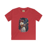 Kids Christian Shirt | Jesus Playing Bass at Concert Kids T Shirt | Joyful Jesus God Shirt