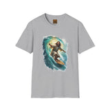 Jesus Shirt | Surfing Jesus Funny Christian T Shirt | Joyful Jesus
