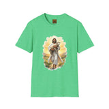 Lost Sheep Jesus Shirt, Good Shepherd Lamb Art, Christian Easter Faith Tee