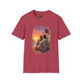 Jesus Shirt | Jesus on the Beach Christian Apparel | Joyful Jesus Faith Shirt