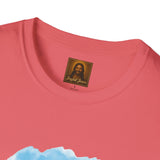 Jesus Easter Egg Roll Shirt, Kids and Jesus Spring Art, Christian Family Tee