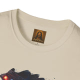 God Shirt | Jesus Playing Drums at Concert Christian T Shirt | Joyful Jesus
