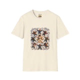 Christmas Jesus Shirt | Snow Angels with Jesus Christian Christmas T Shirt | Joyful Jesus