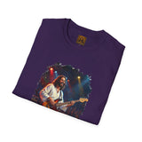Christian T Shirt | Jesus Playing Bass at Concert | Joyful Jesus God Shirt