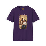 Christian T Shirt | Jesus Playing Video Games Funny Jesus Shirt | Joyful Jesus